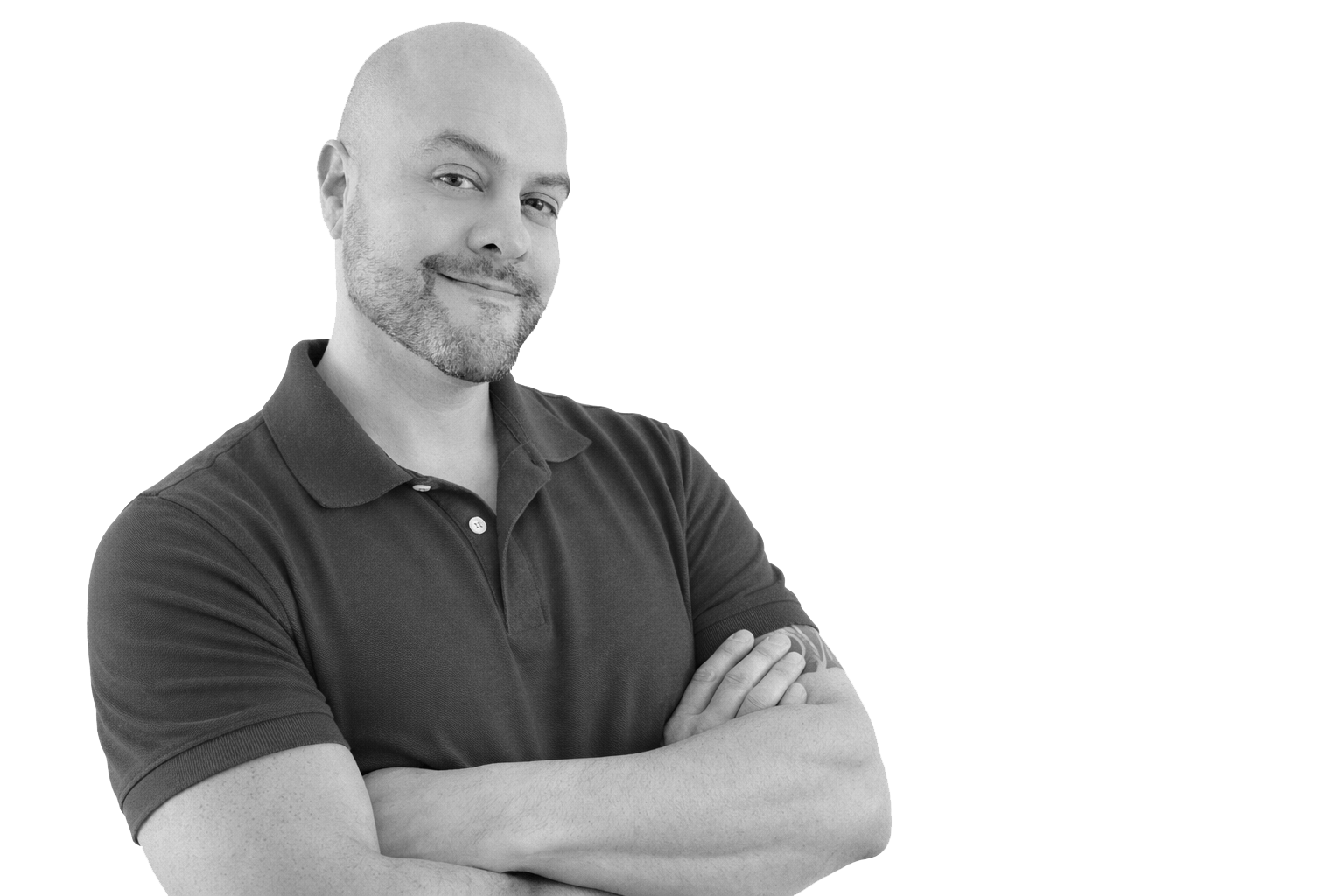 Portrait of the founder of Blue Bird Media